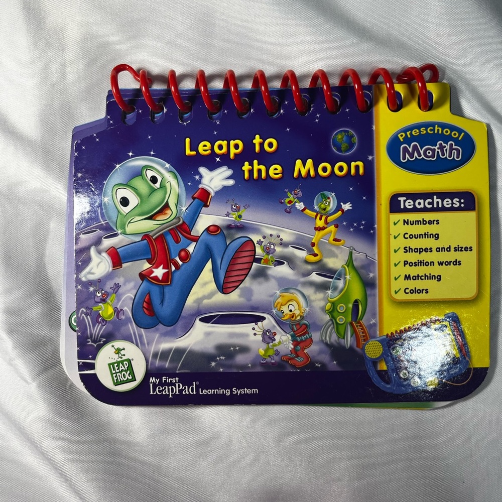 My First LeapPad Leap To The Moon Interactive Math Book LeapFrog‎